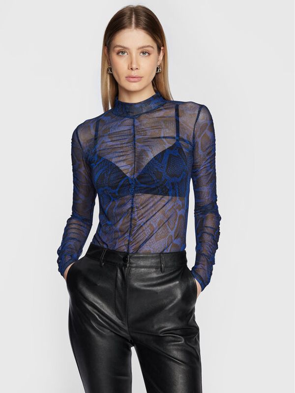 Hugo Hugo Блуза Dikarau 50474961 Син Slim Fit