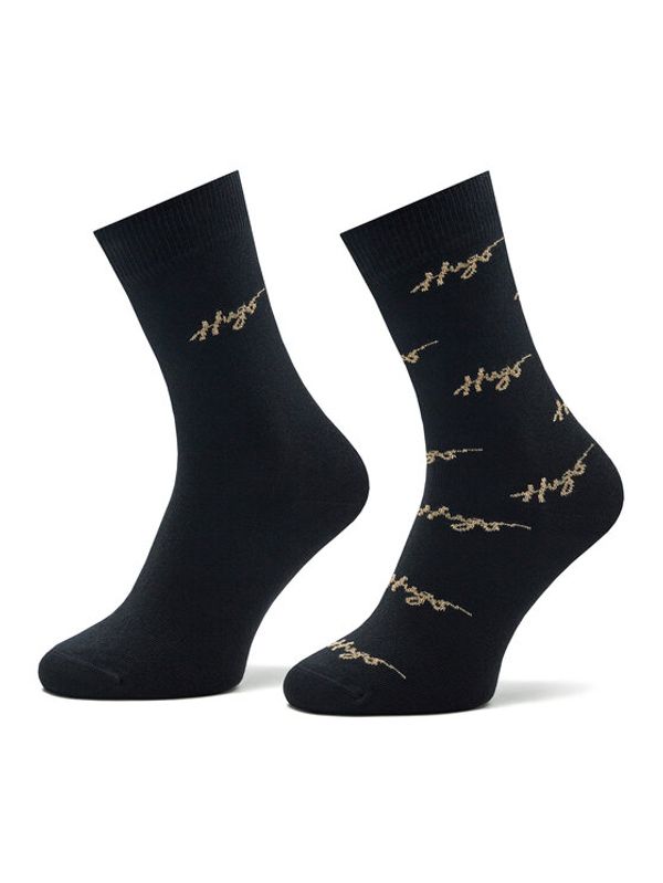 Hugo Hugo Чорапи дълги дамски 50491387 Черен