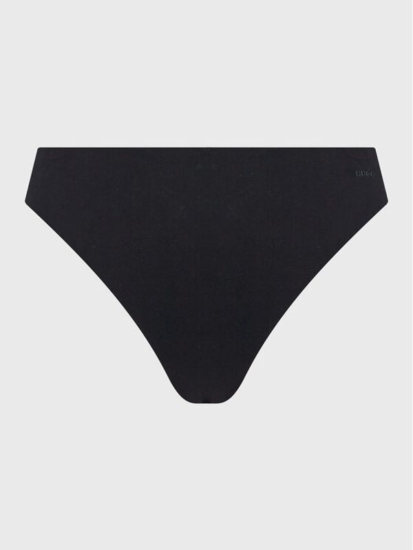 Hugo Hugo Дамски бикини тип бразилиана Laser Cut 50481040 Черен