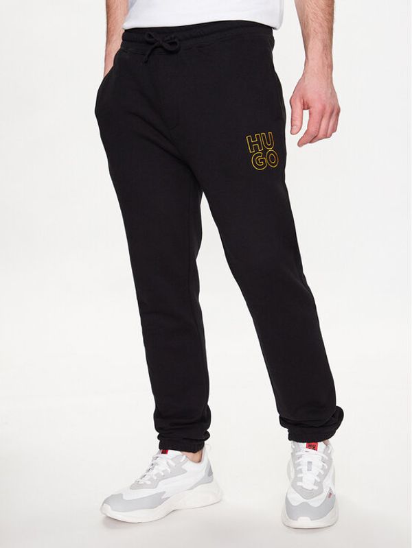 Hugo Hugo Долнище анцуг 50482855 Черен Regular Fit