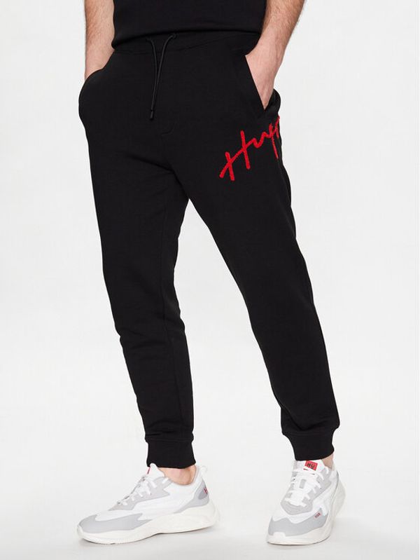 Hugo Hugo Долнище анцуг 50482921 Черен Regular Fit