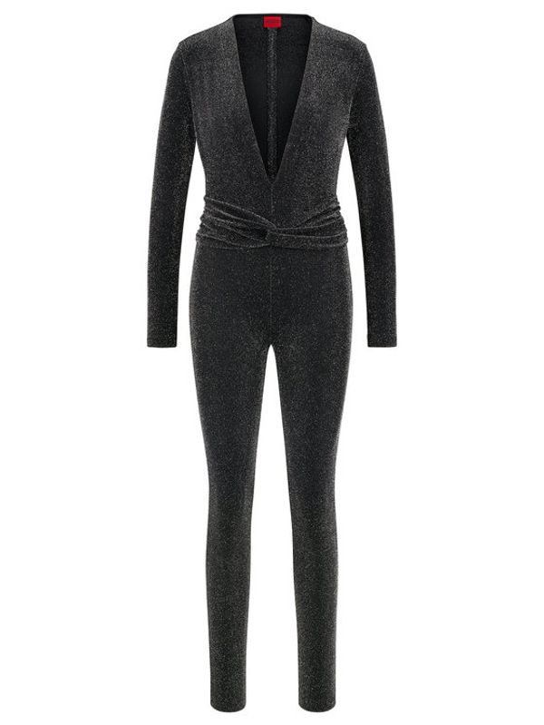 Hugo Hugo Долнище анцуг 50483172 Черен Slim Fit