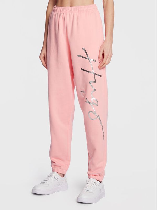 Hugo Hugo Долнище анцуг 50484651 Розов Relaxed Fit