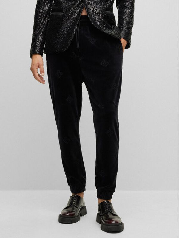 Hugo Hugo Долнище анцуг 50484768 Черен Relaxed Fit