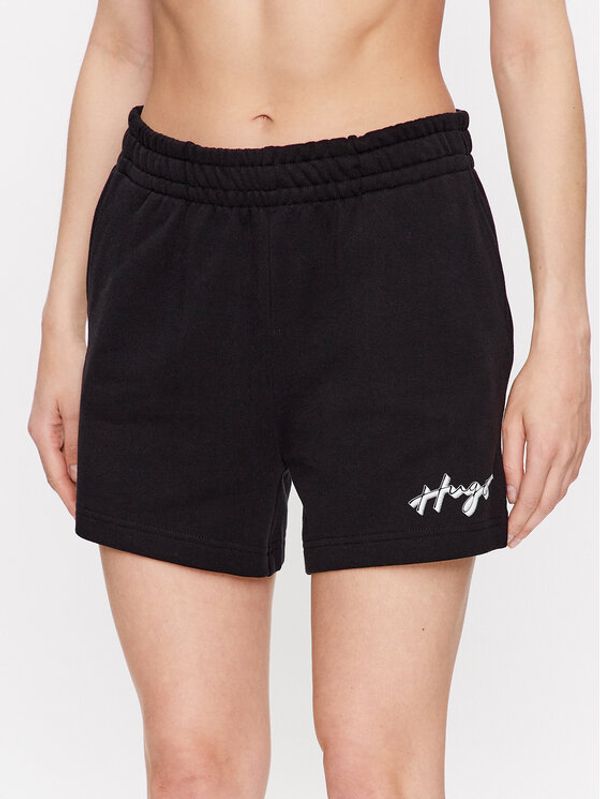 Hugo Hugo Долнище анцуг 50486319 Черен Regular Fit