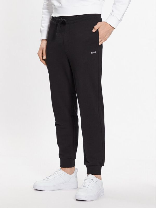 Hugo Hugo Долнище анцуг 50489617 Черен Regular Fit