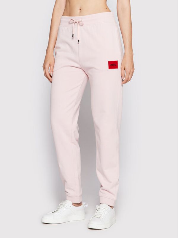 Hugo Hugo Долнище анцуг Dachibi_Redlabel 50455983 Розов Regular Fit