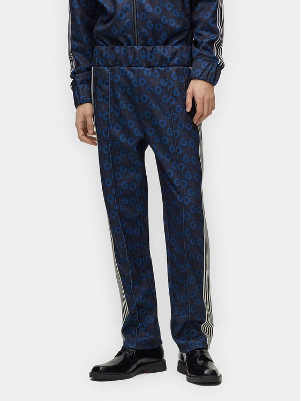 Hugo Hugo Долнище анцуг Drokko 50494571 Кафяв Relaxed Fit