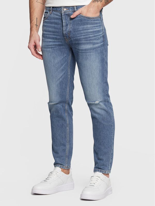 Hugo Hugo Дънки 50477575 Син Tapered Fit