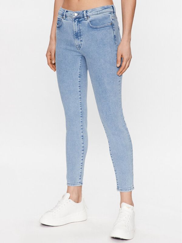 Hugo Hugo Дънки 50487675 Зелен Extra Slim Fit