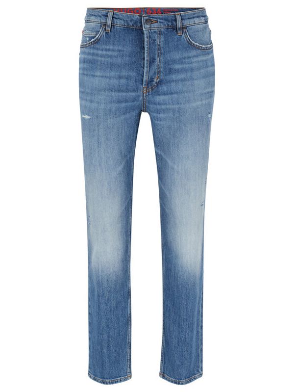 Hugo Hugo Дънки 50489857 Син Tapered Fit