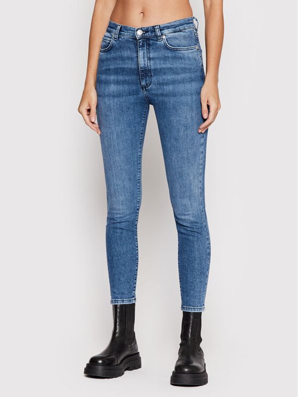 Hugo Hugo Дънки Lou 50439118 Син Skinny Fit