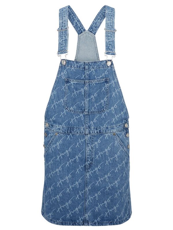 Hugo Hugo Дънкова рокля 50491319 Син Regular Fit