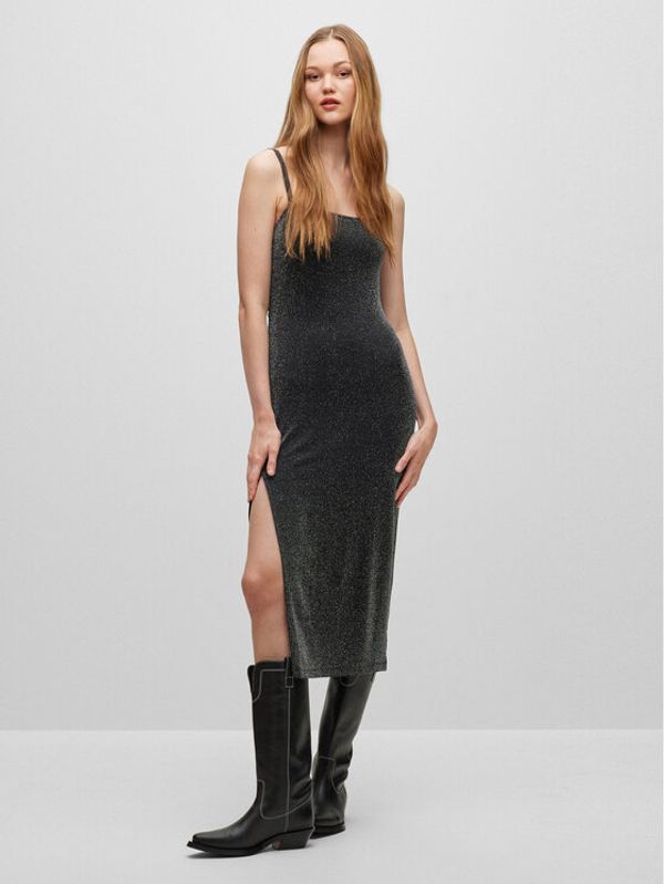 Hugo Hugo Ежедневна рокля 50483166 Черен Regular Fit