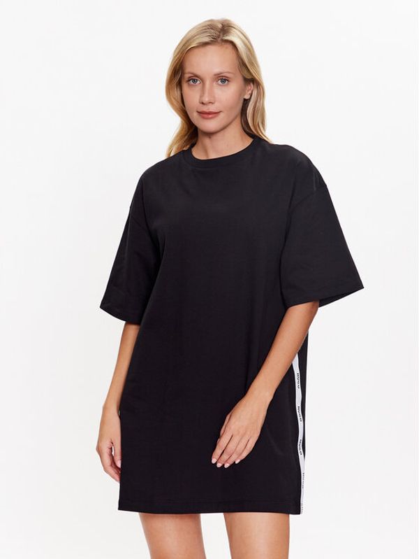 Hugo Hugo Ежедневна рокля 50490478 Черен Relaxed Fit