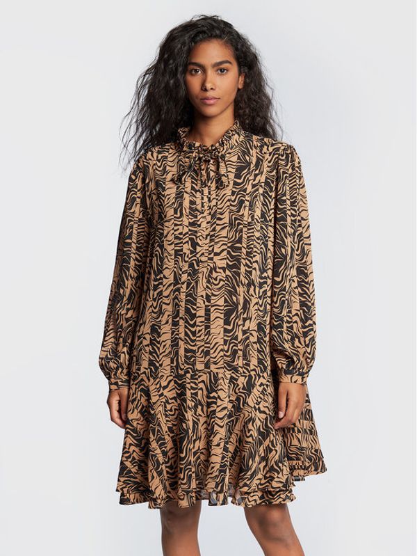 Hugo Hugo Ежедневна рокля Kandras1 50476651 Кафяв Regular Fit