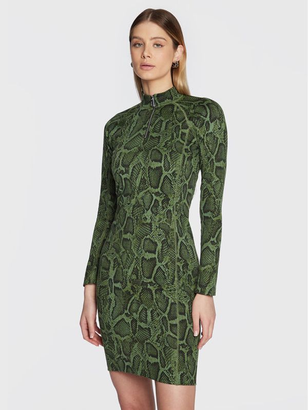 Hugo Hugo Ежедневна рокля Norticia 50483243 Зелен Slim Fit