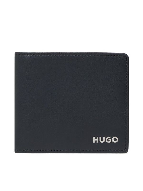 Hugo Hugo Голям мъжки портфейл Subway 50470760 Тъмносин