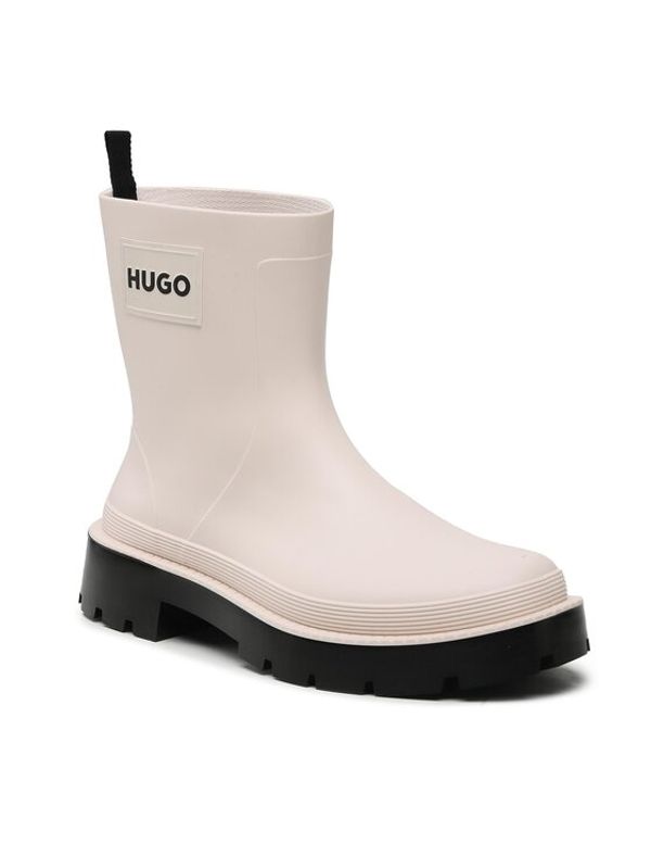 Hugo Hugo Гумени ботуши Jin Rain Bootie 50487964 10222177 01 Бял