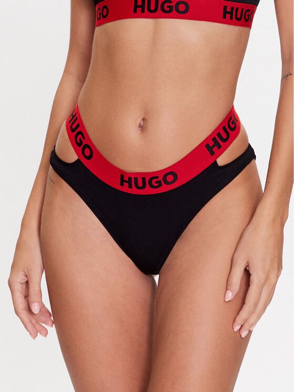 Hugo Hugo Класически дамски бикини 50492336 Черен