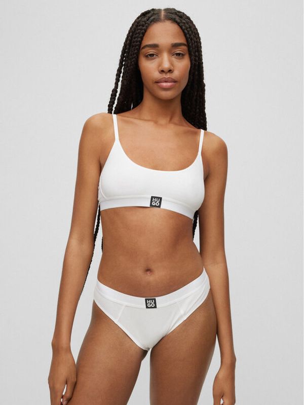 Hugo Hugo Класически дамски бикини 50496832 Бял