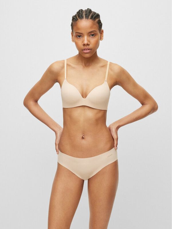 Hugo Hugo Класически дамски бикини Laser Cut 50481043 Бежов