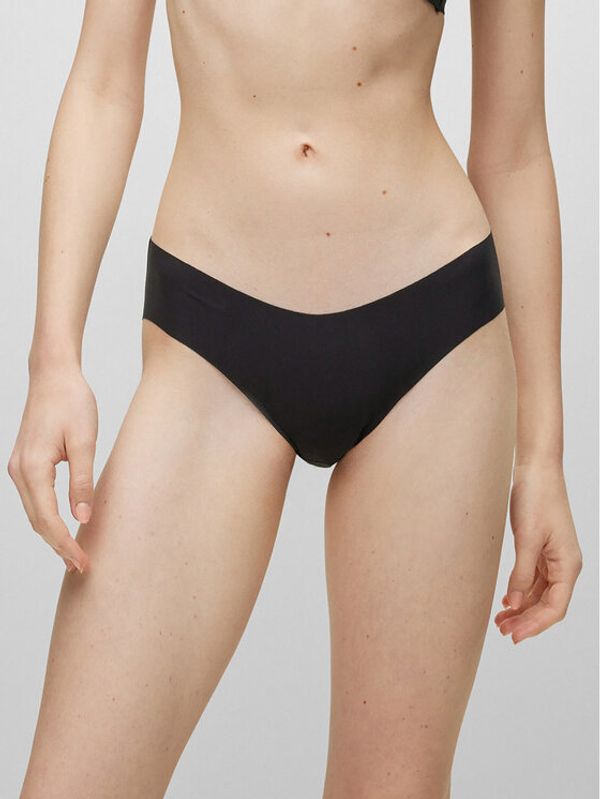 Hugo Hugo Класически дамски бикини Laser Cut 50481043 Черен