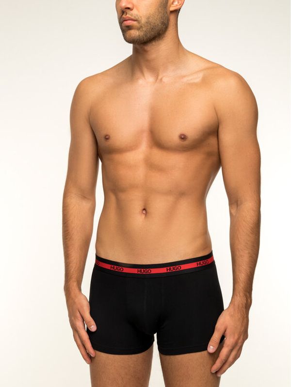 Hugo Hugo Комплект 2 чифта боксерки 50402260 Черен
