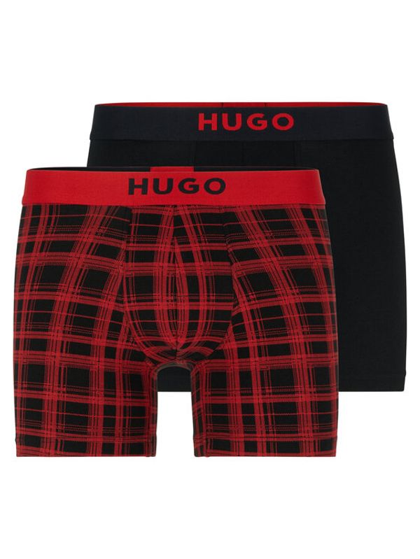 Hugo Hugo Комплект 2 чифта боксерки Brother 50484641 Цветен