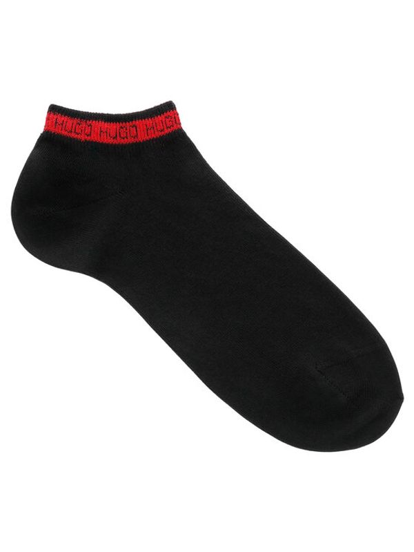 Hugo Hugo Комплект 2 чифта къси чорапи мъжки 50477874 Черен