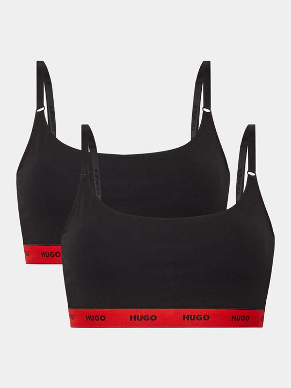 Hugo Hugo Комплект 2 сутиен-топове 50480158 Черен
