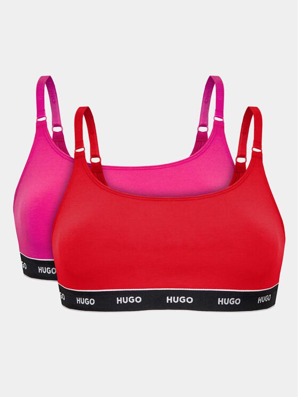 Hugo Hugo Комплект 2 сутиен-топове 50480158 Червен