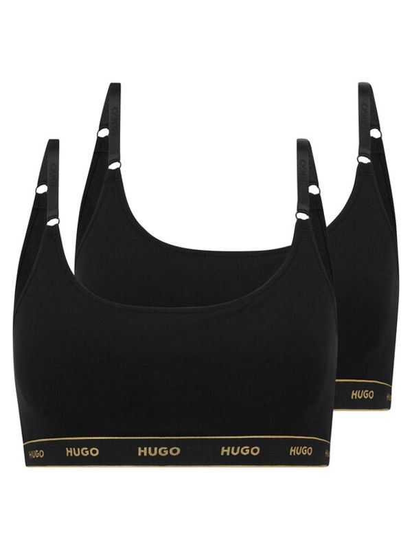 Hugo Hugo Комплект 2 сутиен-топове 50486034 Черен