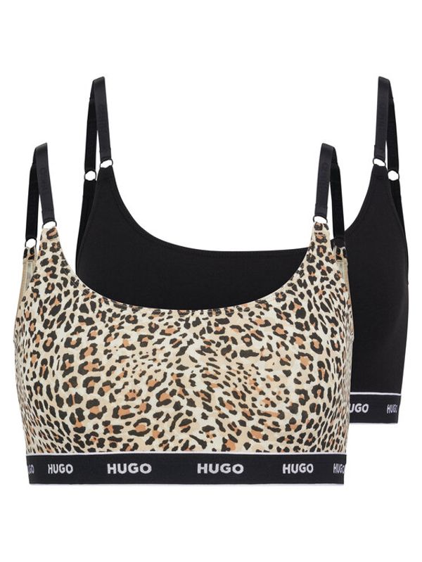 Hugo Hugo Комплект 2 сутиен-топове Twin Stripe 50480158 Цветен