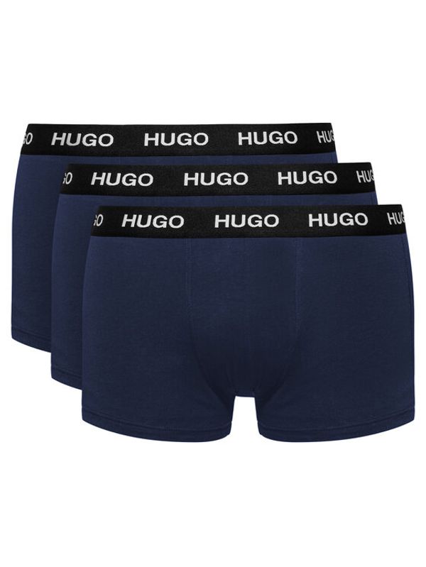 Hugo Hugo Комплект 3 чифта боксерки Trunk Triplet 50435463 Тъмносин