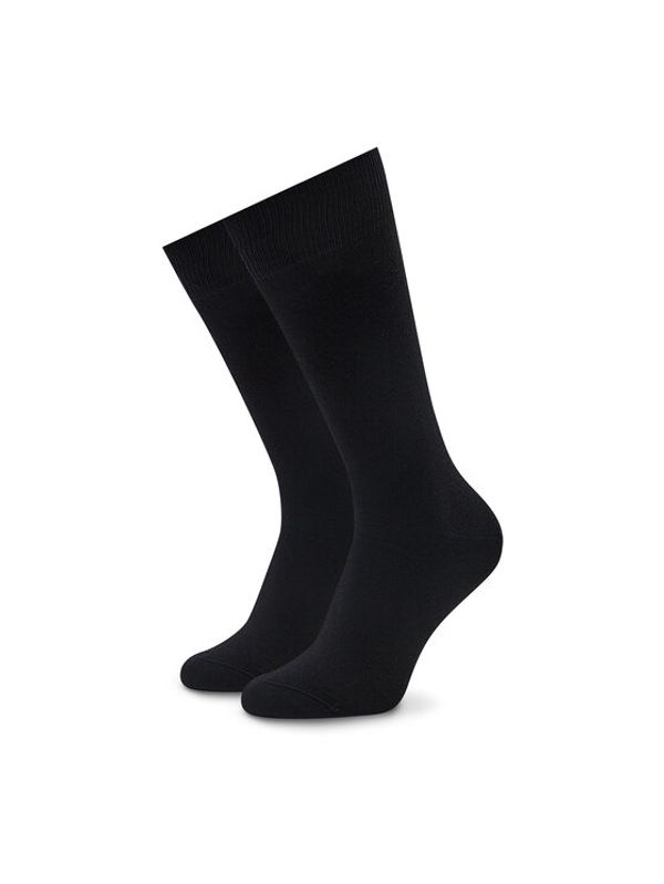 Hugo Hugo Комплект 3 чифта дълги чорапи мъжки 3P Rs Uni Colors Cc 50473183 Черен