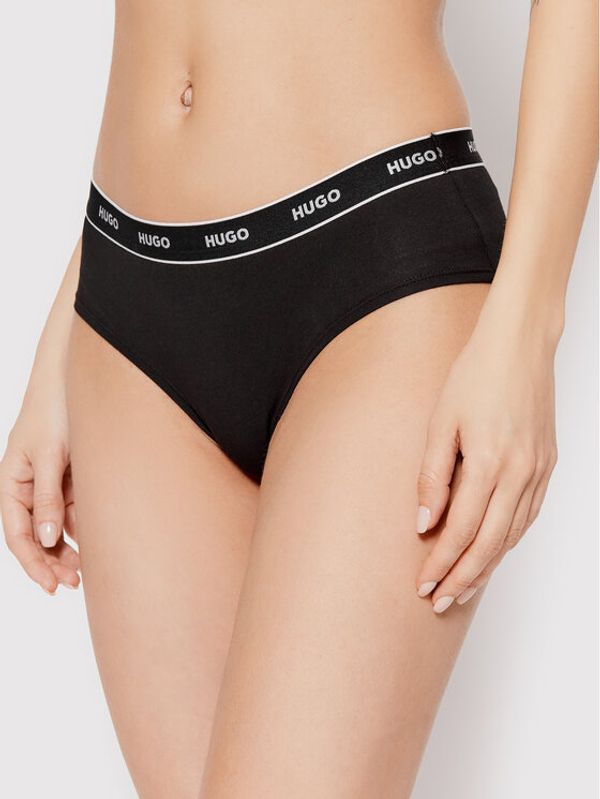 Hugo Hugo Комплект 3 чифта класически бикини 50469658 Черен