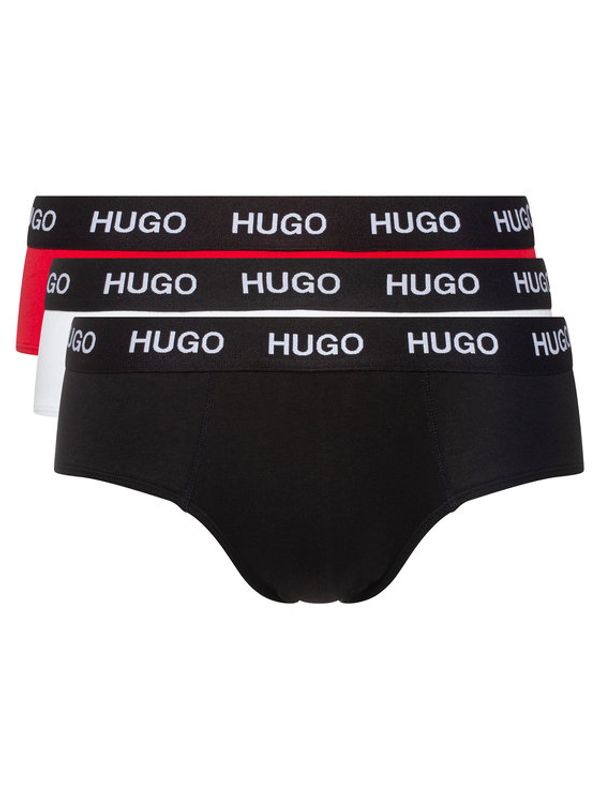 Hugo Hugo Комплект 3 чифта слипове Tripletpack 50451895 Цветен