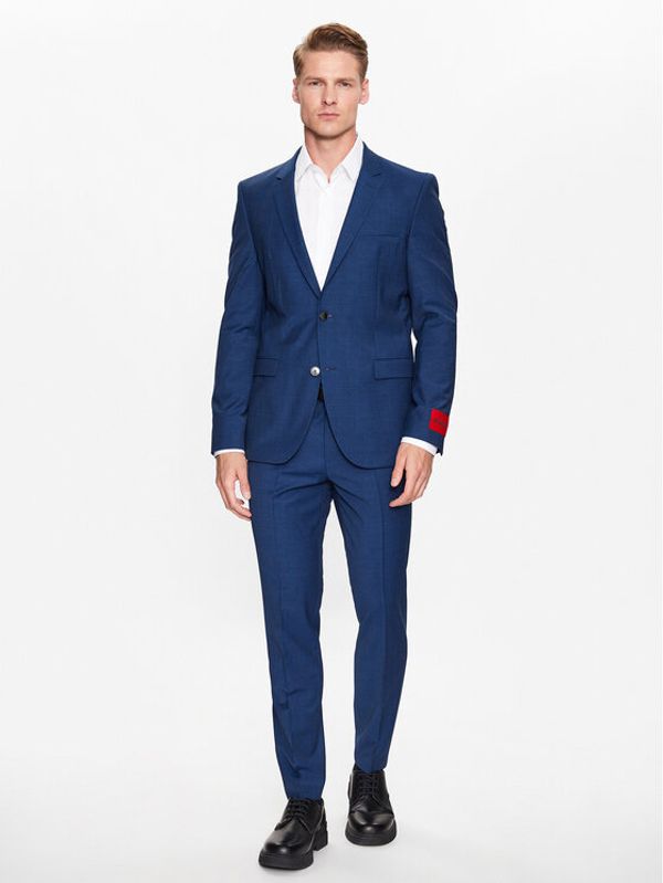 Hugo Hugo Костюм 50490976 Син Extra Slim Fit