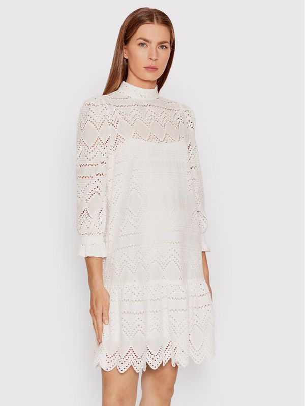 Hugo Hugo Лятна рокля Kalina 50467578 Бял Regular Fit