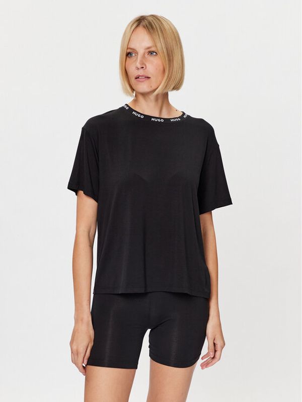 Hugo Hugo Пижама 50490702 Черен Relaxed Fit