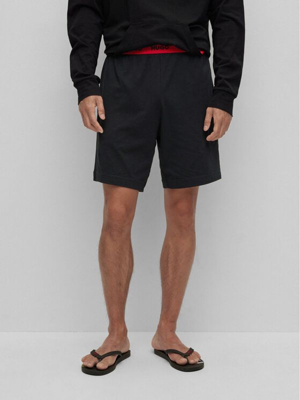 Hugo Hugo Пижамени шорти 50480590 Черен Regular Fit