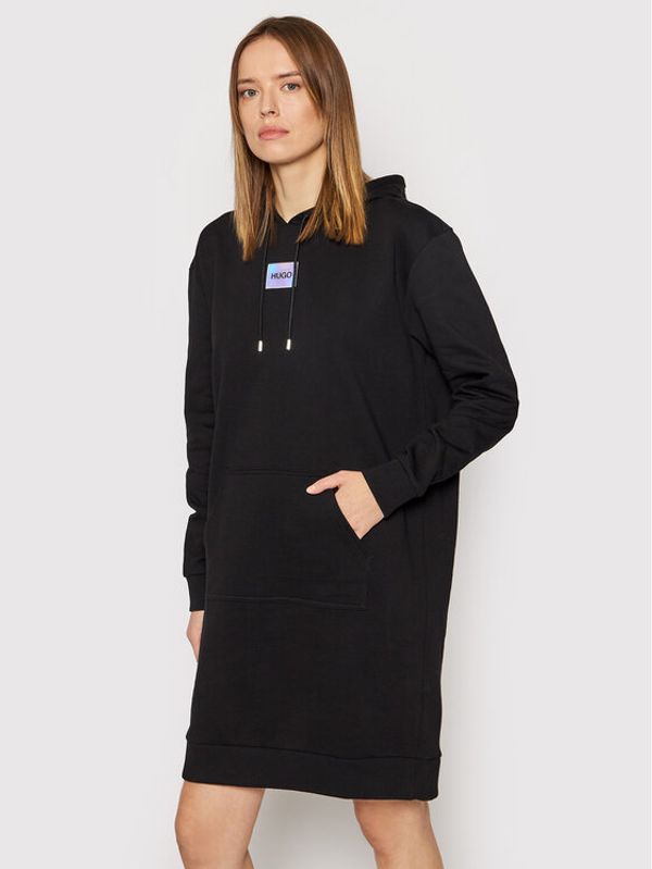 Hugo Hugo Плетена рокля Daserena_Redlabel 50457327 Черен Regular Fit