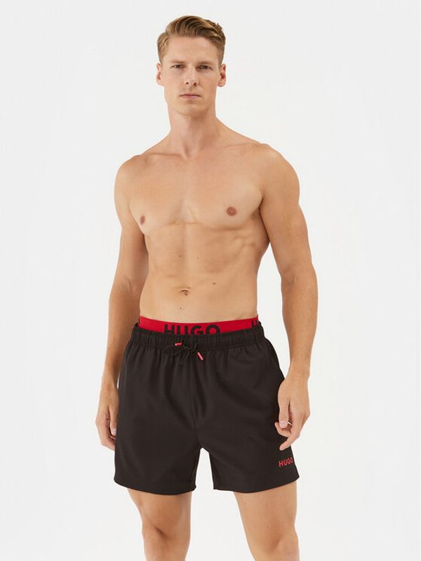 Hugo Hugo Плувни шорти 50496287 Черен Regular Fit