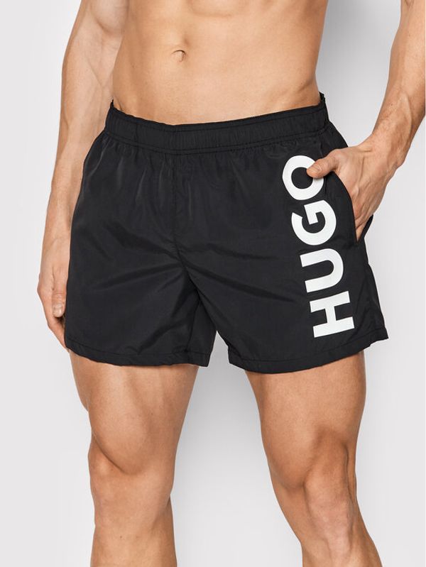 Hugo Hugo Плувни шорти Abas 50469303 Черен Regular Fit