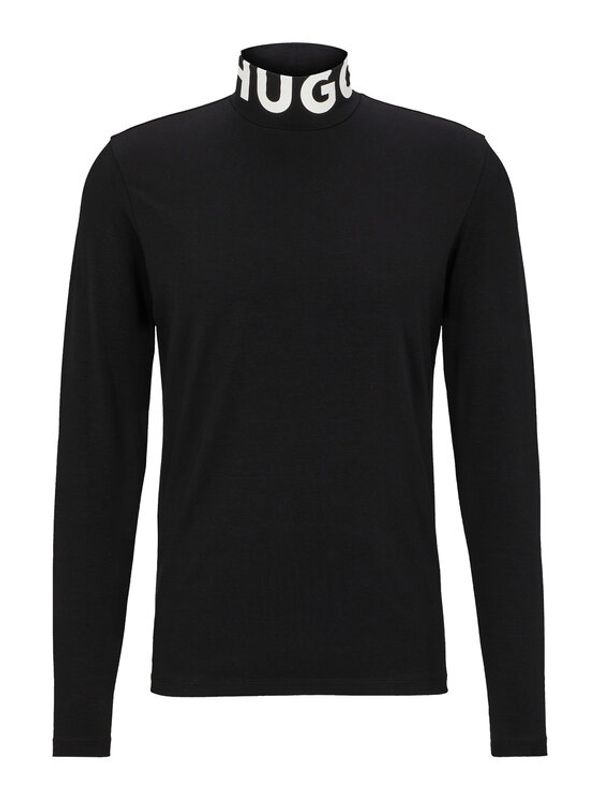 Hugo Hugo Поло 50494128 Черен Slim Fit