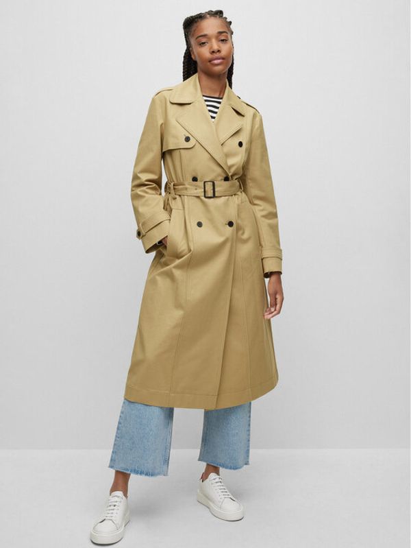 Hugo Hugo Преходно палто Mesendi-2 50484472 Бежов Regular Fit