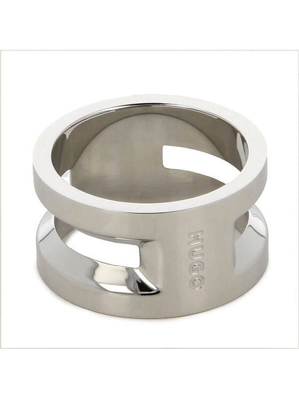 Hugo Hugo Пръстен E-H-Ring 50472527 Сребрист