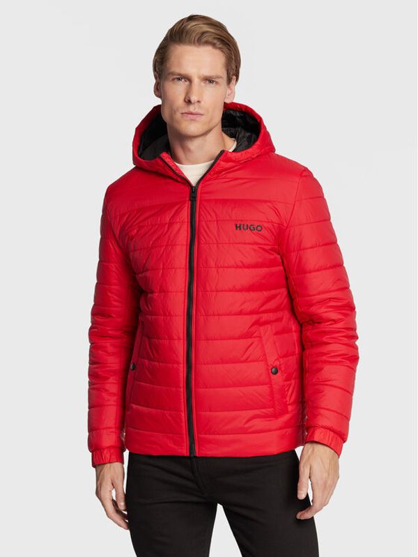 Hugo Hugo Пухено яке Bene2241 50474699 Червен Regular Fit