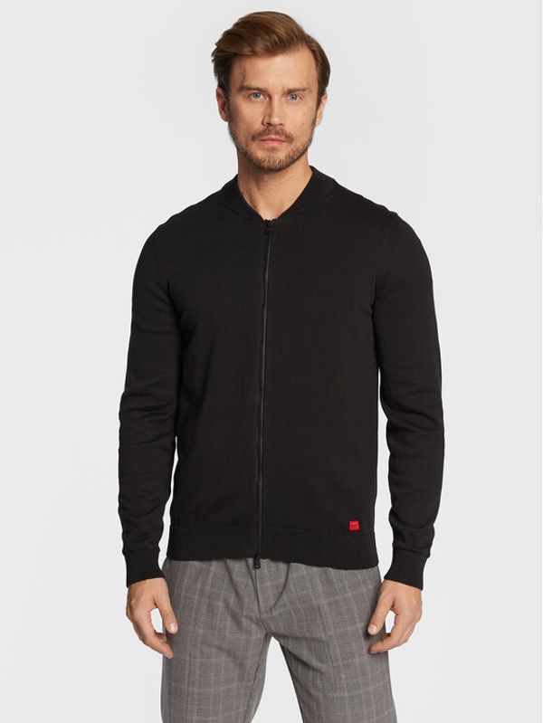 Hugo Hugo Пуловер San Jaque-C 50474809 Черен Regular Fit